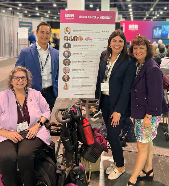 B2B Marketing Expo Keynote Panel.